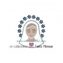 Tante Menoue * Vierge aux fleurs Appliqué